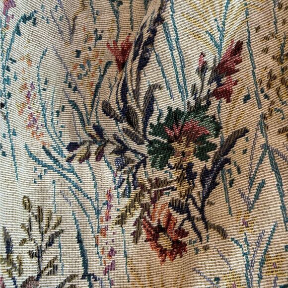 Vintage floral tapestry slouchy tote bag - Picture 5 of 8